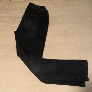 Cabi distressed black jeans